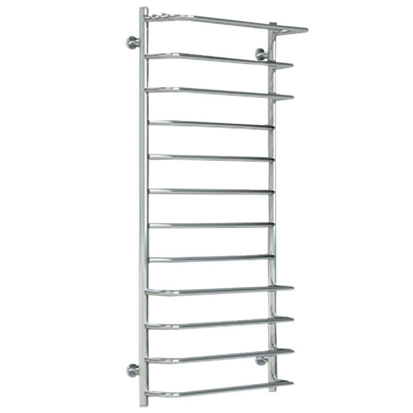 Полотенцесушитель UNIO Zp W 1200-500-12 Зета с полкой вода (000021425)