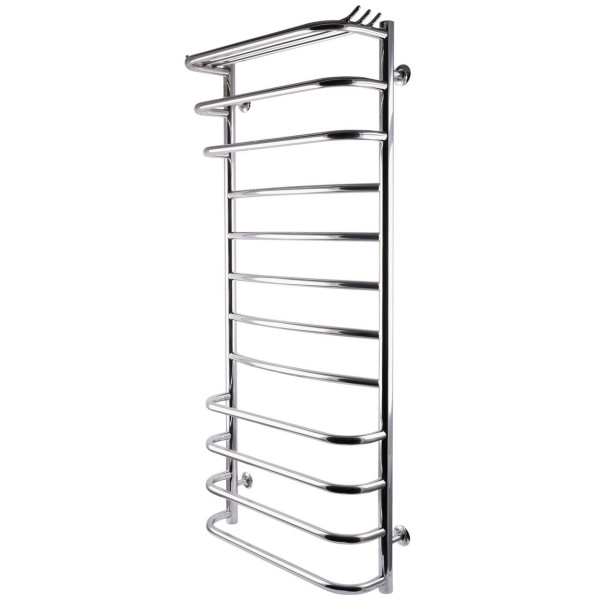 Полотенцесушитель UNIO Zp W 1200-500-12 Зета с полкой вода (000021425)