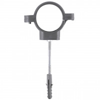 Хомут кріплення труб пластиковий ф 50 (Кріплення каналізаційне) (000006462)