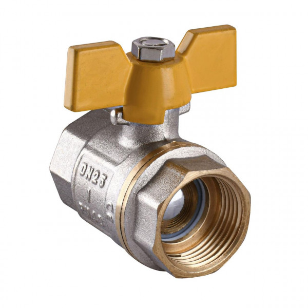 Кран кульовий прямий SOLOMON 1″ ВВ ЖБ PN40 В1007 (000001506)