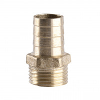 Штуцер латунний 1/2″ЗР х 16мм ливарний 1609Б (000017018)