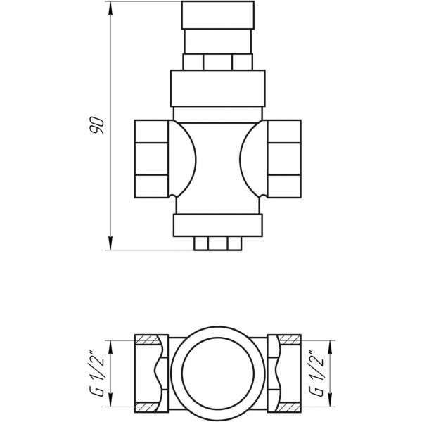 Редуктор ITAP 1/2″ 360 (000000713)