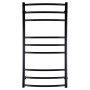 Полотенцесушитель UNIO LDE W 1000-500-9 BLK Лесенка Дуга Элит вода черная (000021552)
