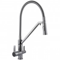 Змішувач для кухні під осмос TOPAZ ZARA TZ 8812-H24-S (000014756)