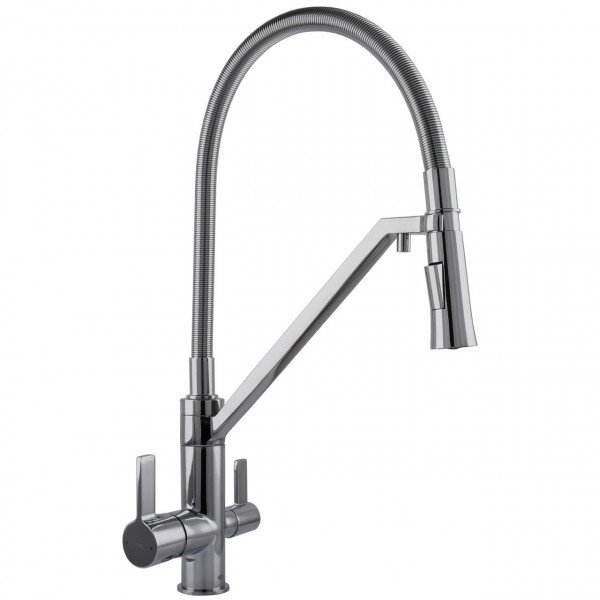 Змішувач для кухні під осмос TOPAZ ZARA TZ 8812-H24-S (000014756)