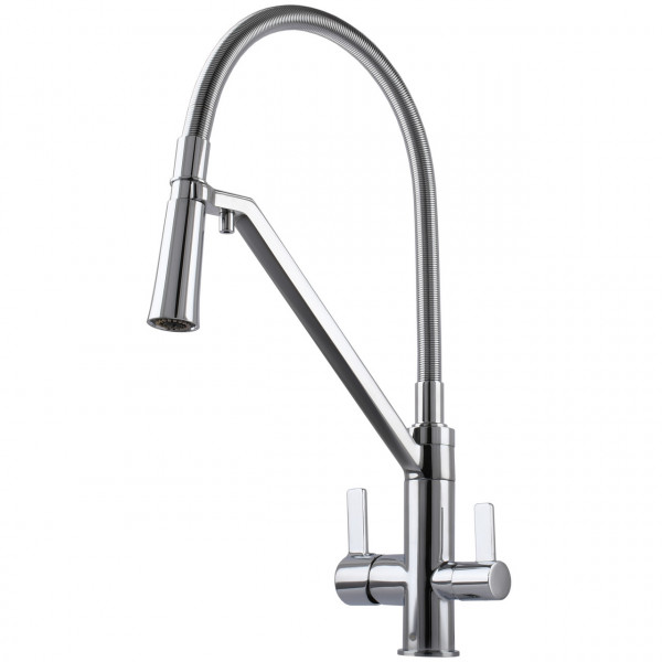 Змішувач для кухні під осмос TOPAZ ZARA TZ 8812-H24-S (000014756)