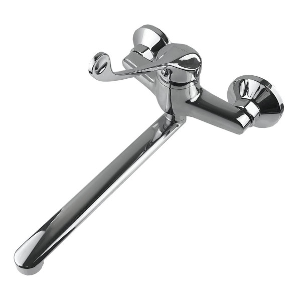 Змішувач для кухні Globus Lux CLINIC GLCA-1044 зі стіни L250мм Ліктьовий D40 (000001684)