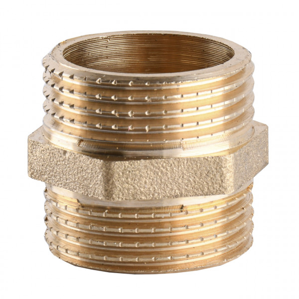 Ніпель латунний 1″ЗР х 1″ЗР штампований А0506А VA (000010538)