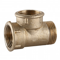 Трійник латунний 1″ЗР х 1″ВР х 1″ВР ливарний посилений 230Б (000011659)