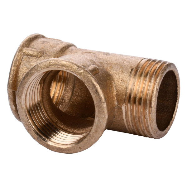 Трійник латунний 1″ЗР х 1″ВР х 1″ВР ливарний посилений 230Б (000011659)