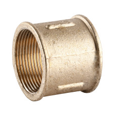 Муфта латунна 1 1/2″ВР х 1 1/2″ВР ливарна 306-1Б (000011754)