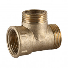 Тройник латунный 3/4″НР х 3/4″НР х 3/4″ВР литейный 209Б