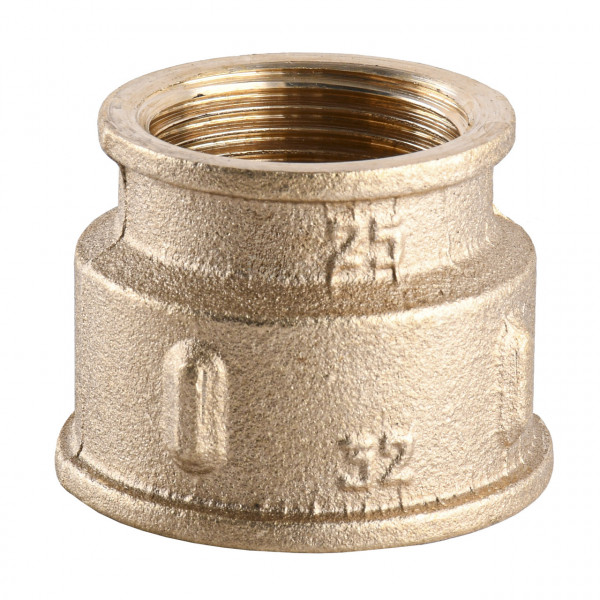 Муфта редукційна латунна 1 1/4″ВР х 1″ВР ливарна А0393А VA (000010732)