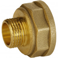 Перехідник редукційний латунний 1″ВР х 1/2″ЗР штампований А0602А VA (000010748)