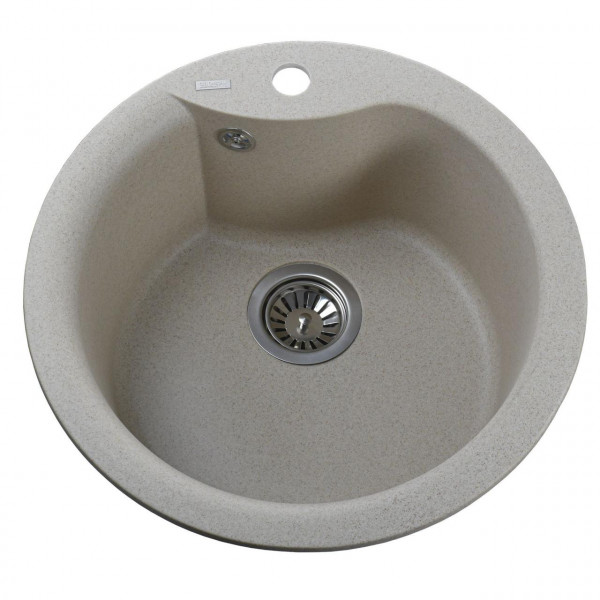 Гранітна мийка Globus Lux ORTA піщаний 485мм-А0004 (000021053)