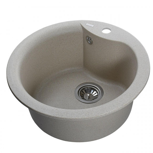 Гранітна мийка Globus Lux ORTA піщаний 485мм-А0004 (000021053)