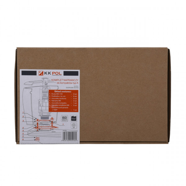 Ремкомплект для бака компакта K.K.POL тип K, АКС/521 (000004935)