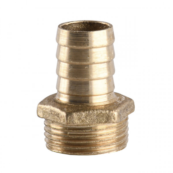 Штуцер латунный 3/4″НР х 18мм литейный 1675Б (000021840)