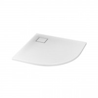 Душовий піддон Cersanit SET B 185 напівкруглий TAKO SLIM 90X4 + сифон (VIRT) (000019947)