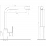 Смеситель для кухни под осмос MixMIRA ALPEN MS-0110-BB (000019176)