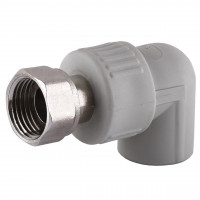 Угол с накидной гайкой Vsplast PPR ф20х1/2″ ** 2019 (000003472)