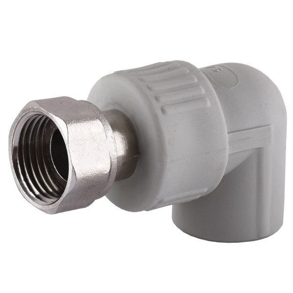 Угол с накидной гайкой Vsplast PPR ф20х1/2″ ** 2019 (000003472)