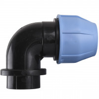 Колено ПНД Vsplast 63*2 '' В 4002 (000007897)