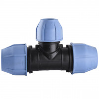 Тройник редукционный ПНД Vsplast 63*50*63 3004 (000007909)