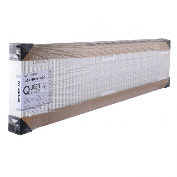 Радіатор сталевий панельний QUEEN THERM 22 бок 500х1800 (000022106)