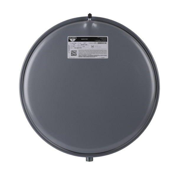 Бак Zilmet oem-pro для монтажа в котлы плоский Арт. 521 8л 3bar D. 392 СЕРЫЙ 1/2″ ( 13C0000811 ) (000001804)