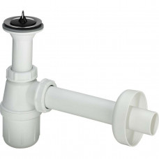 Сифон для раковини VIEGA 1 1/4″ x 1 1/2″ пластик белый бутыл. с/г 309312 (000001123)