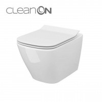 CET Cersanit В220 CITY SQUARE CLEAN ON подвесной з сиденьем дюропласт лифт (000021985)
