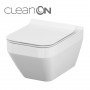 CET Cersanit В217 CREA CLEAN ON SQUARE подвесной з сиденьем дюропласт лифт SLIM (000021984)