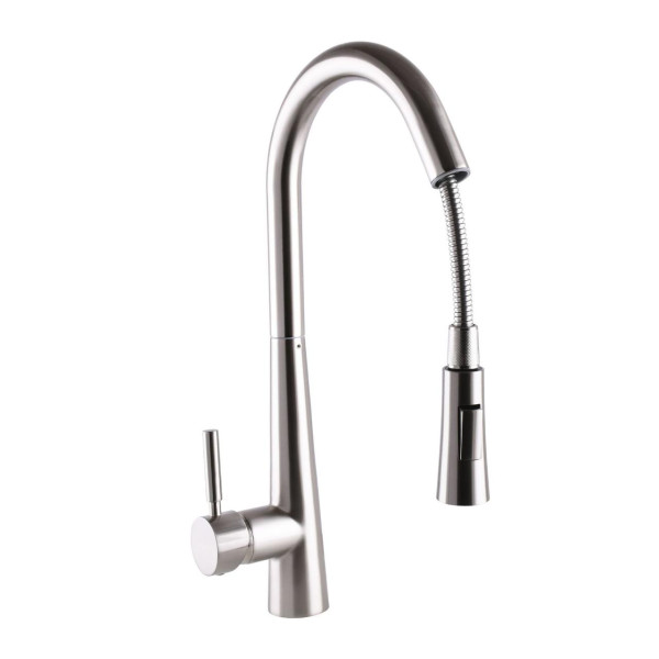 Смеситель для кухни Globus Lux LAZER GLLR-1033-StSTEEL (000012447)