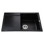 Гранітна мийка Globus Lux KOMO чорний 790х500мм-А0002 (000021041)