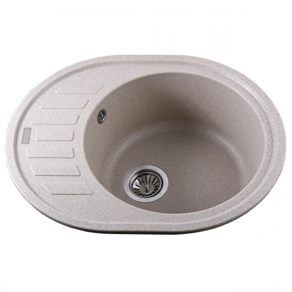 Гранітна мийка Globus Lux ARNO піщаний 620х500мм-А0004 (000020964)