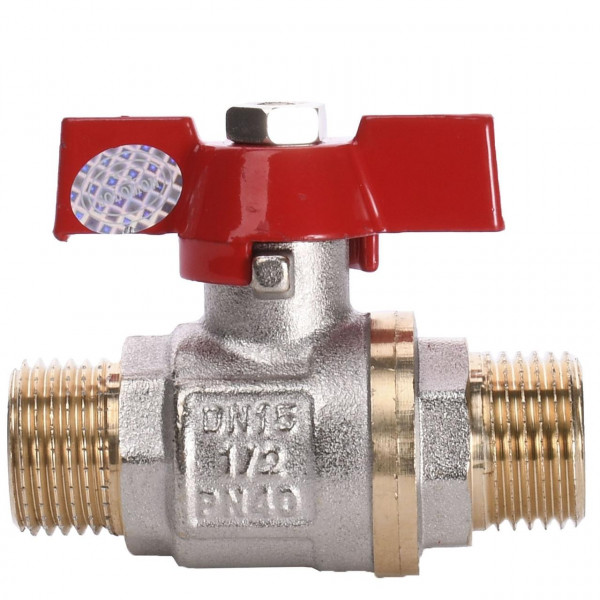 Кран кульовий прямий SOLOMON 1/2″ ЗЗ КБ PN40 B1420 (000010740)