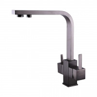 Змішувач для кухні під осмос Globus Lux LAZER GLLR-0111-11-GRAPHITE (000021916)