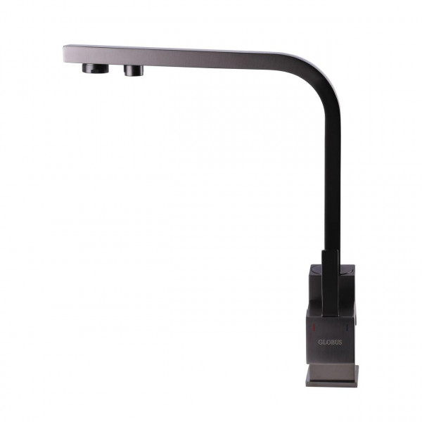 Змішувач для кухні під осмос Globus Lux LAZER GLLR-0111-11-GRAPHITE (000021916)