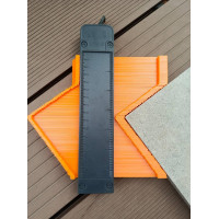 Контуромер,контурный шаблон,измеритель контура,шаблон линейка,вимірювач контуру 6 дюймов (10122101)