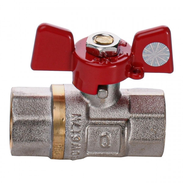 Кран кульовий прямий Q PROFESSIONAL 1/2″ ВВ КБ PN40 QP151 (000010160)