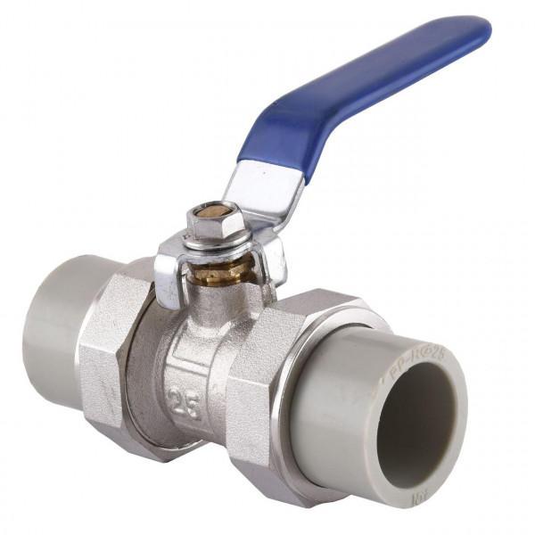 Кран шаровый(латунный корпус) Vsplast PPR ф20 1020