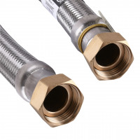 Шланг антивибрационный прямой TUCAI EXTRA TWIST 1″ 1,0м RIVER НG-1-1000 204734 (000019365)