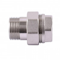 Згінамериканка прямий PROFESSIONAL 3/4″ НІКЕЛЬ QP160 (000005103)