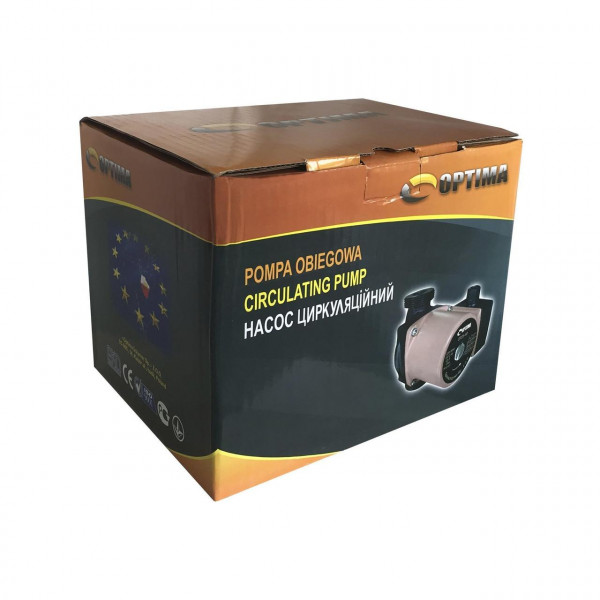 Насос циркуляційний Optima OP25-40 130мм + гайки, + кабель з вилкою (000008365)
