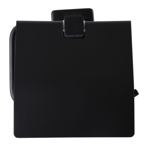 Тримач для туалетного паперу Globus Lux BQ9410 чорний матовий SUS304 (000021199)