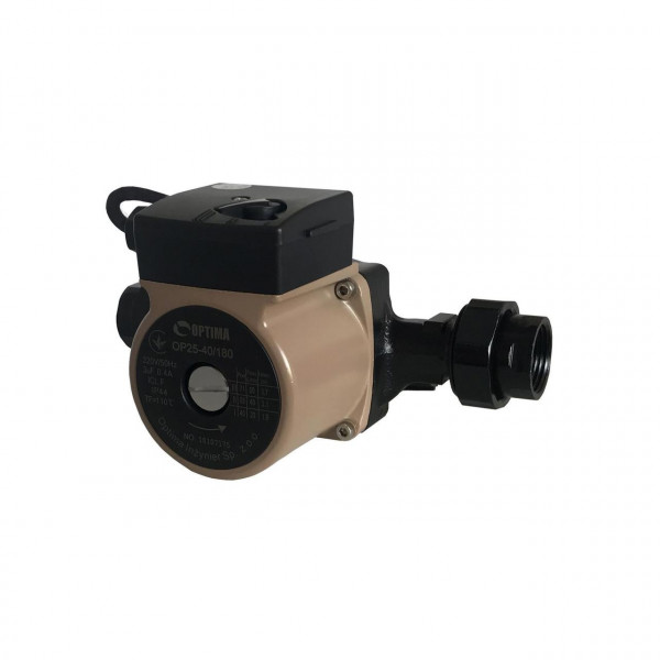 Насос циркуляційний Optima OP25-40 180мм + гайки + кабель з вилкою (000008120)