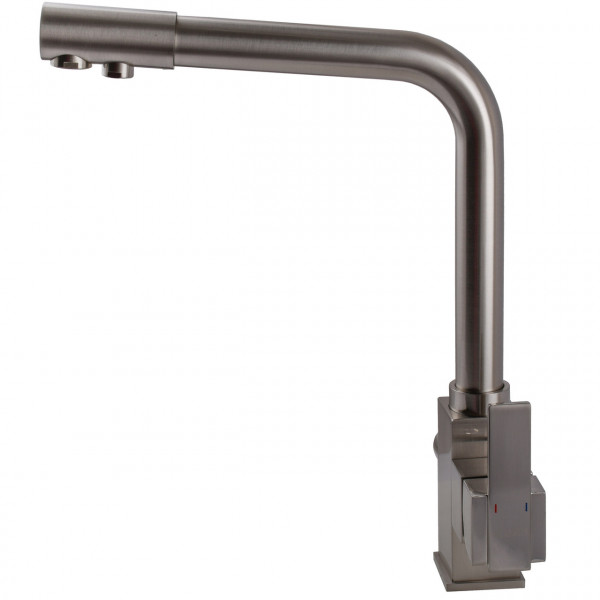 Змішувач для кухні під осмос Globus Lux LAZER GLLR-0100-8-STSTEEL (000014965)