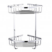 Полка двойная угловая TOPAZ 4124 (000005227)