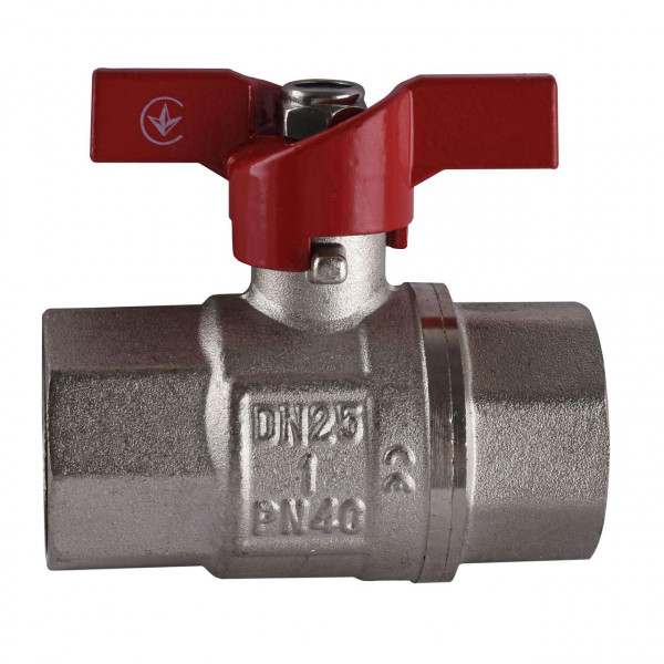 Кран кульовий прямий SELBA 1″ ВВ КБ SL1507 (000009633)